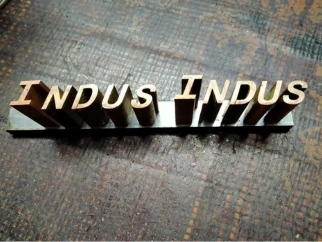 TMT Roll Branding Alphanumeric Copper Electrodes